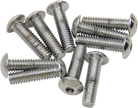 Bolts - Button Head/Replacement - 1/4"-20 x 7/8" - 10 Pack