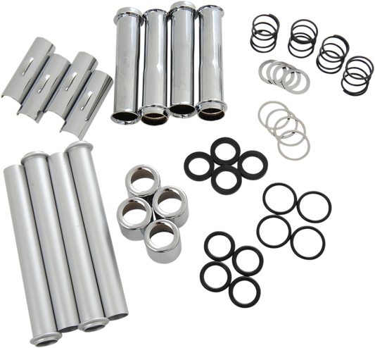 Pushrod Tube Kit - Black - XL
