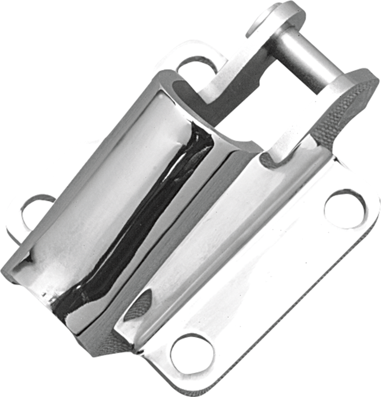 Kickstand Mounting Support - Chrome - HD '36-'85