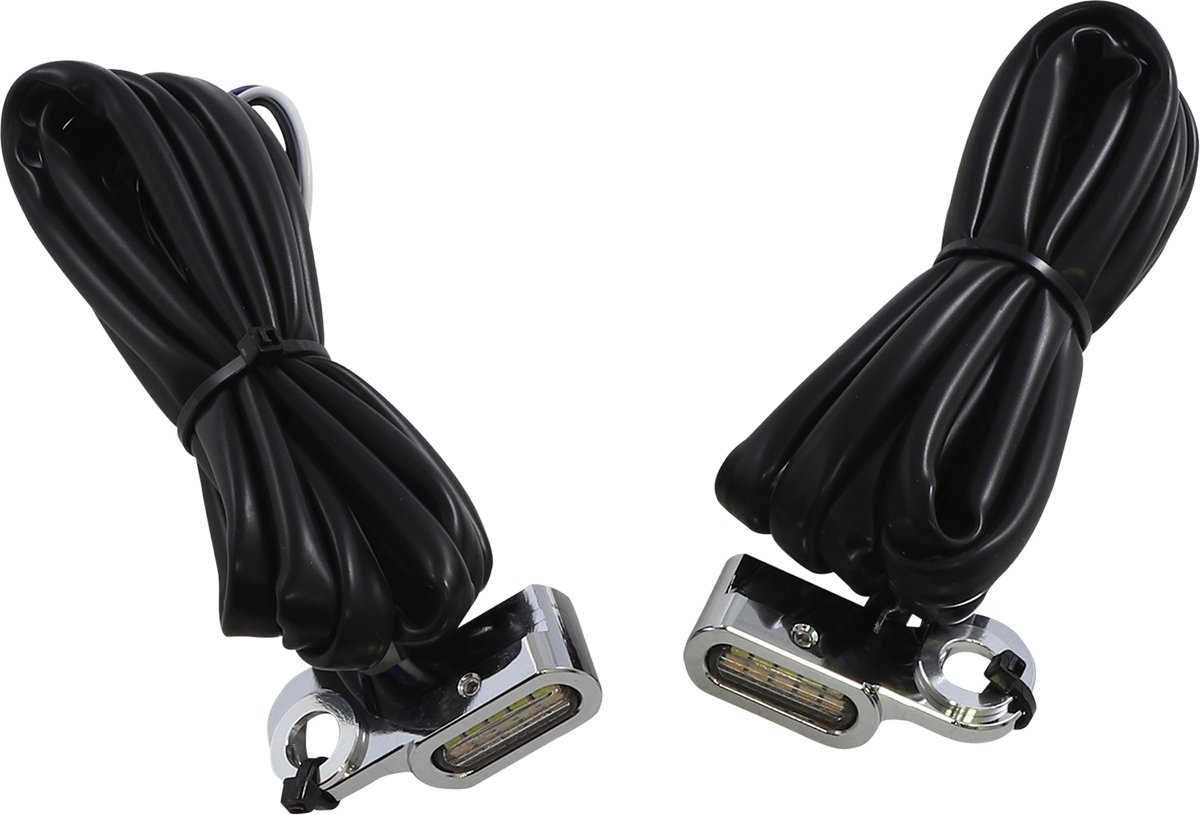Marker Lights - White/Amber - Black