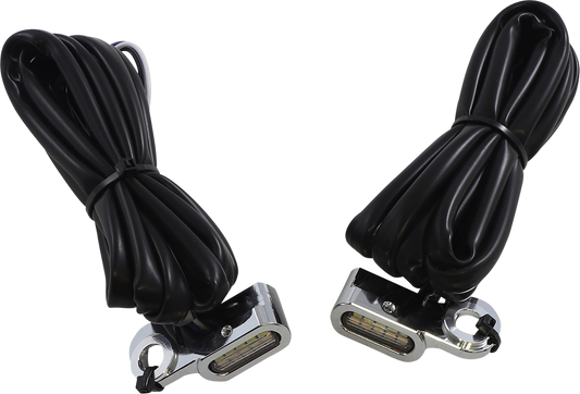 Marker Lights - White/Amber - Black