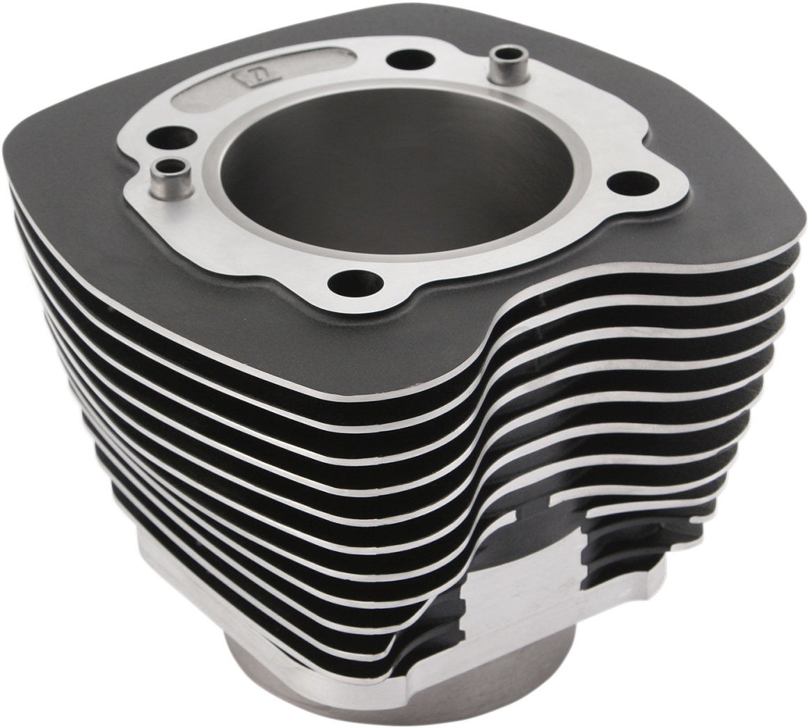 Cylinder - 3.875" Bore - Black with Highlighted Fins - 103" Twin Cam '99-'17