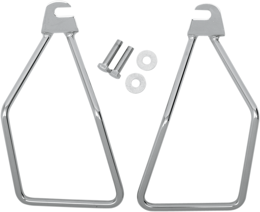 Saddlebag Supports - For Single Bolt Mount - FXST/FLST '84-'99