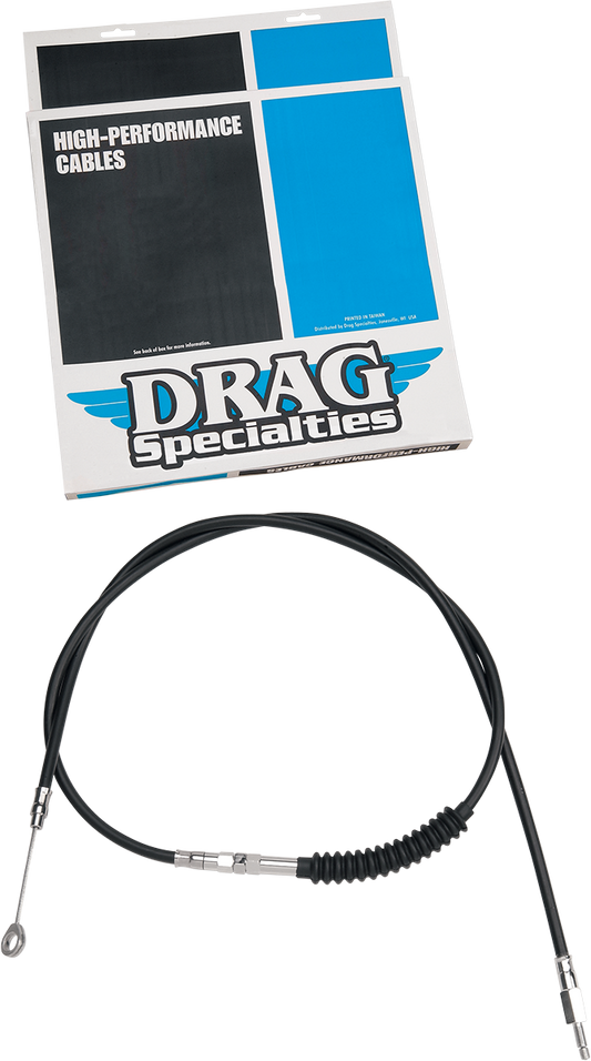 High-Efficiency Black Vinyl Clutch Cable - 70-11/16"