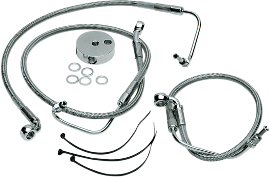 Brake Line - Front (Upper) - Black