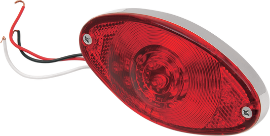 Taillight - Cat Eye - Red Lens