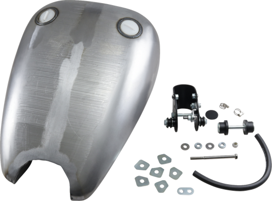 Extended Gas Tank - Smooth-Top - Twin-Cap - Sportster