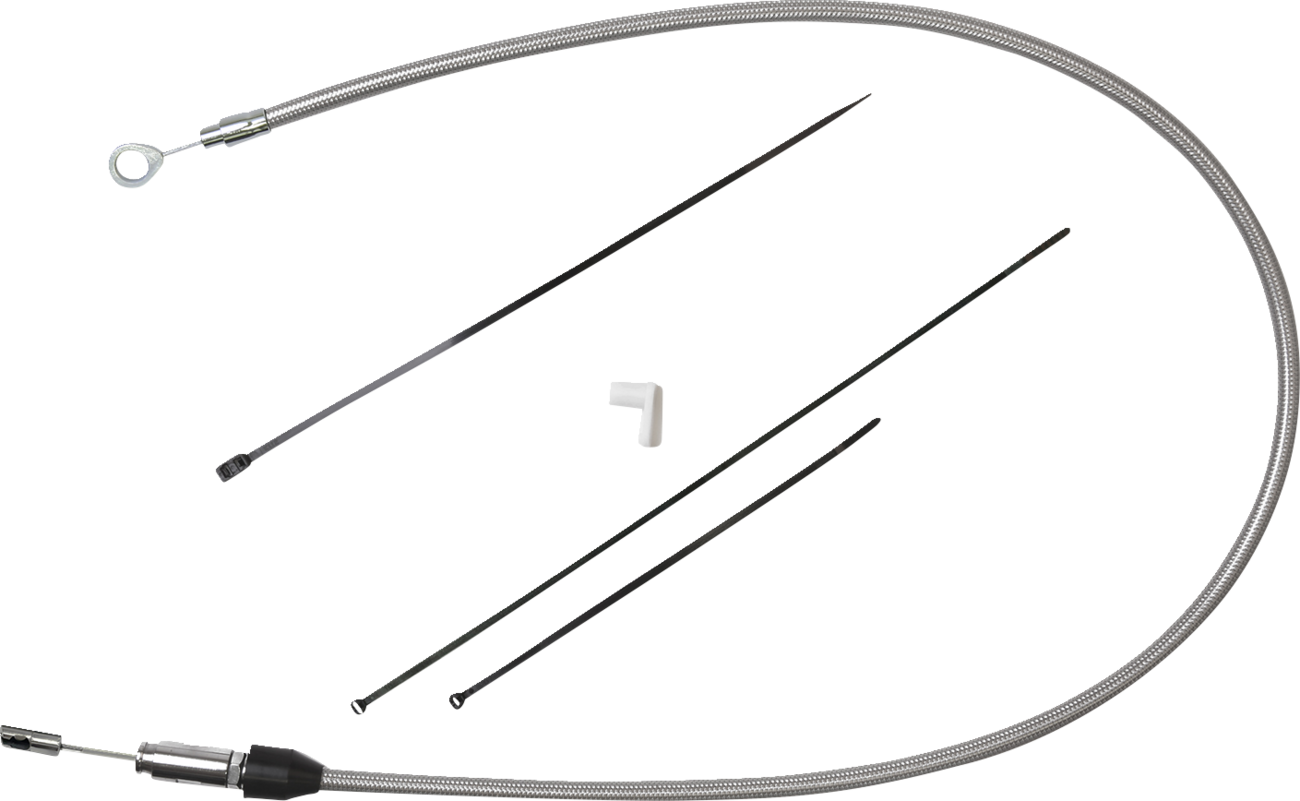 Quick Connect Clutch Cable - Upper - 50" - Black/Black