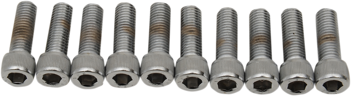Bolts - Socket-Head/Replacement - Knurled/Fine Thread - 5/16"-24 x 7/8" - 10 Pack