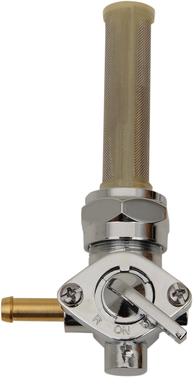 Fuel Petcock - Forward - Chrome - 22 mm