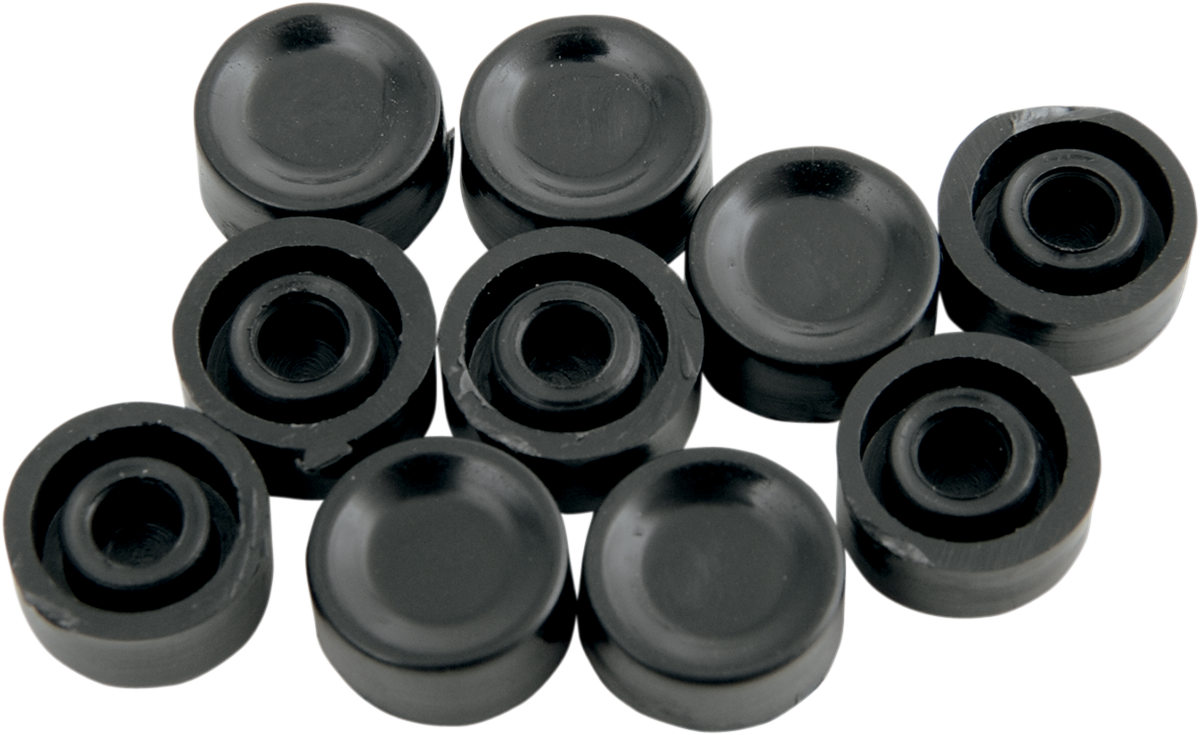 Handlebar Switch Button Caps - Turn Signal - Long - Chrome