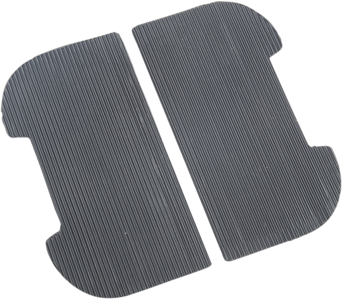 Passenger Floorboards - Black/Chrome - GL1000/1100