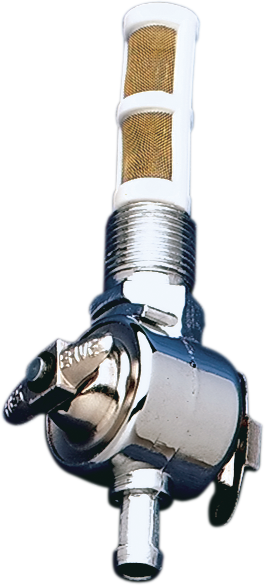 Late-Style Fuel Petcock - Straight - 3/8" NPT