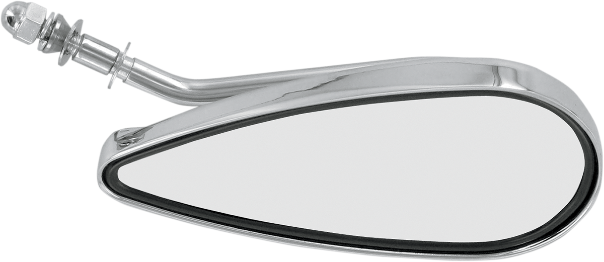 Mirror - Side View - Teardrop - Chrome - Right - Each
