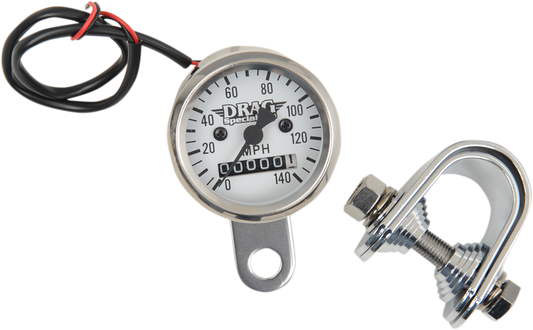 Mini Speedometer - Black - 2240:60 Ratio - 1-7/8"