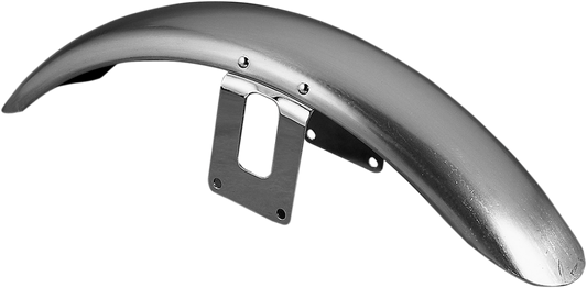 XLX-Style Front Fender with Chrome Side Braces - Natural - HD