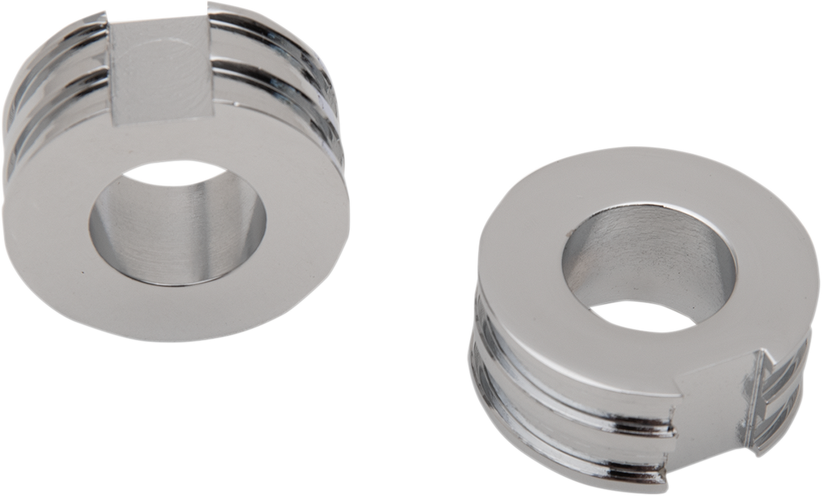 Spacers - Axle Adjuster - 5/8" - Chrome - Pair