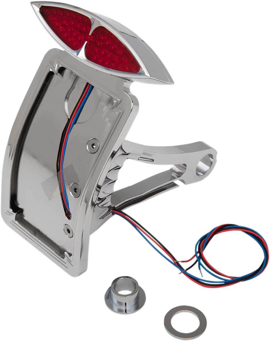 Taillight/License Plate Mount - Flat - Horizontal