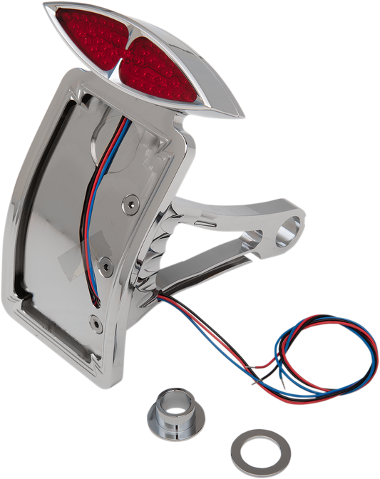 Taillight/License Plate Mount - Flat - Horizontal