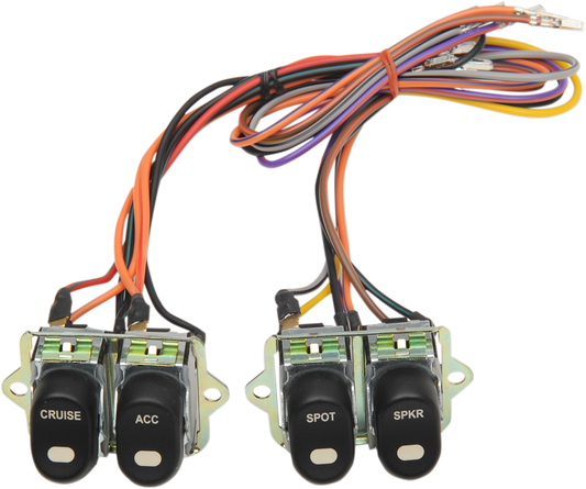 Rocker Switch Assembly - '96-'13 FLT