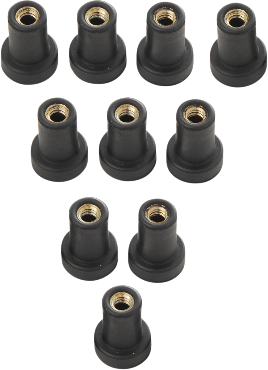 Nuts - Well - 1/4-20 - 10-Pack