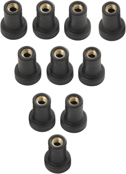 Nuts - Well - 1/4-20 - 10-Pack
