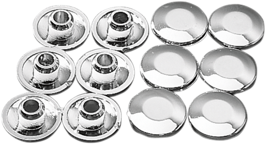 Chrome Plug for Handlebar Clamps