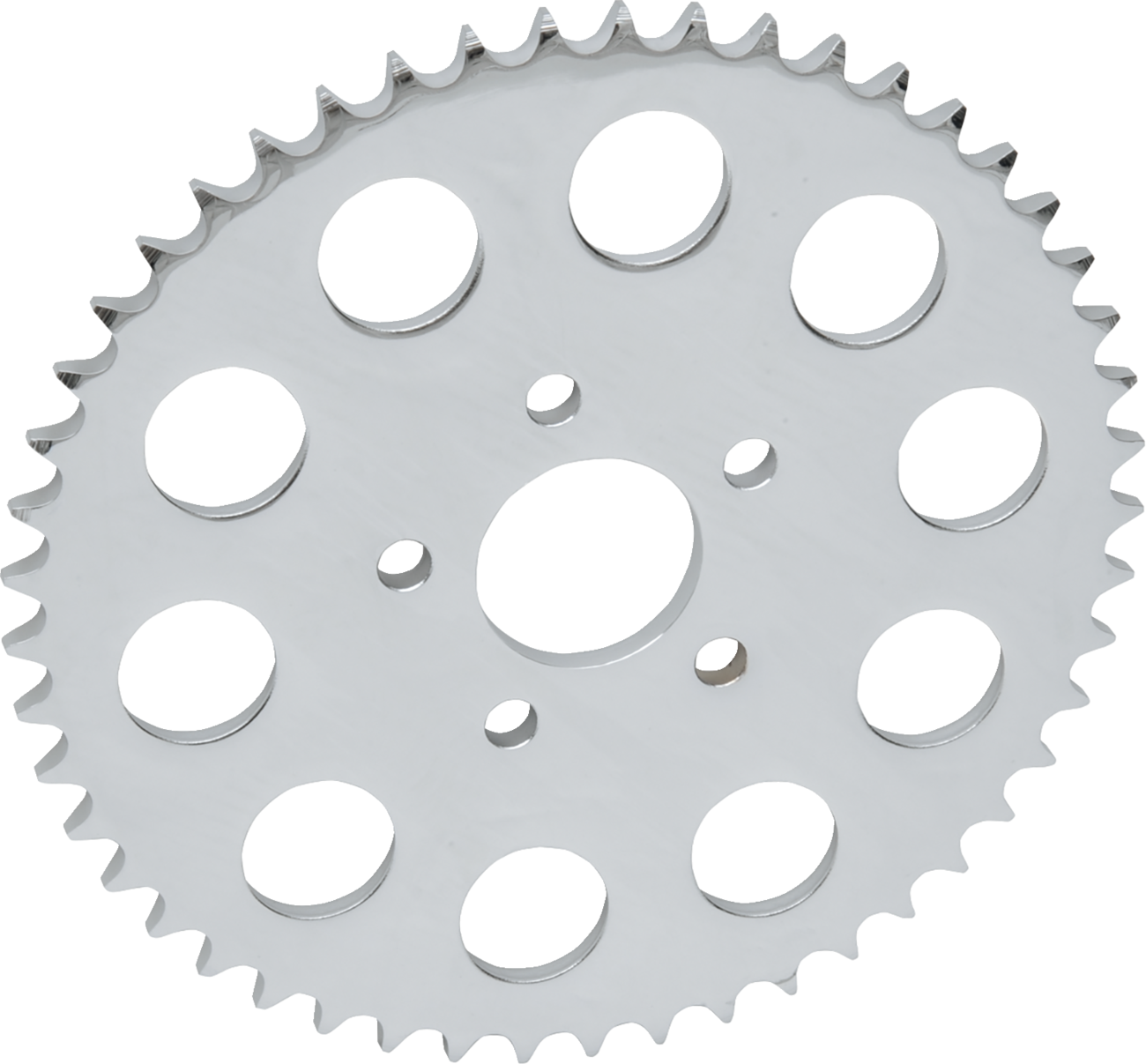 Rear Sprocket - Dished - 51 Tooth - Gloss Black - Big Twin