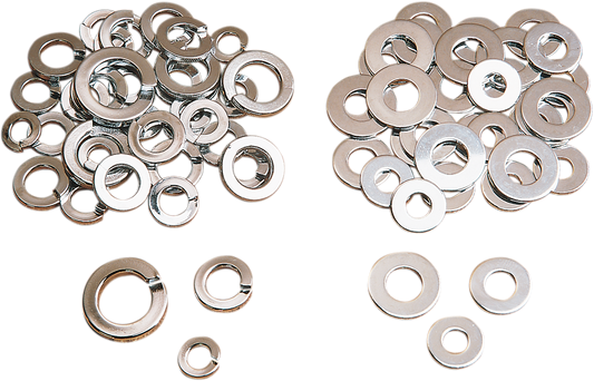 Washers - S.A.E - Chrome - Kit