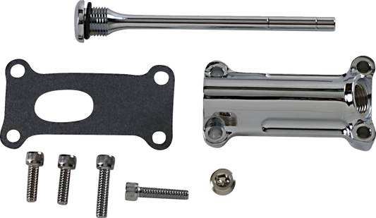 Engine Oil Spout Kit - Black - 93'-98' Touring