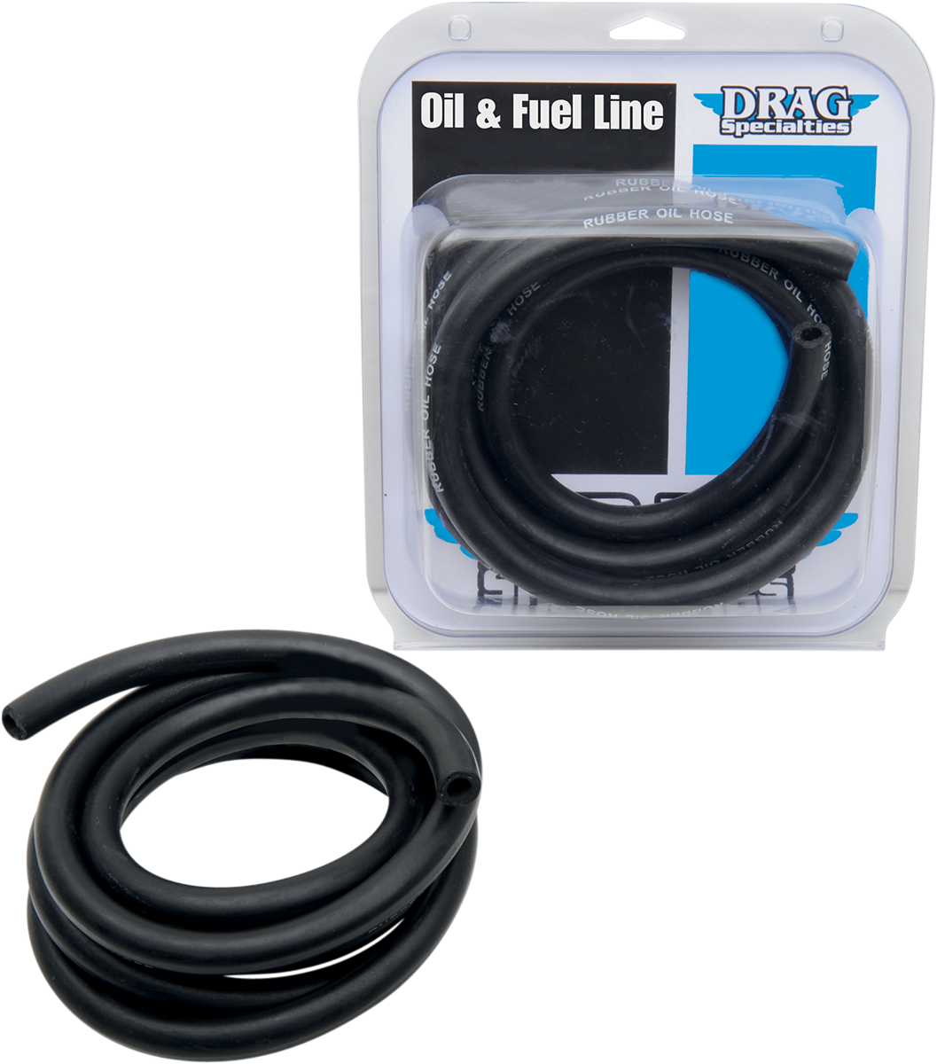 Fuel/Oil Line - Black - 3/8" - 8'