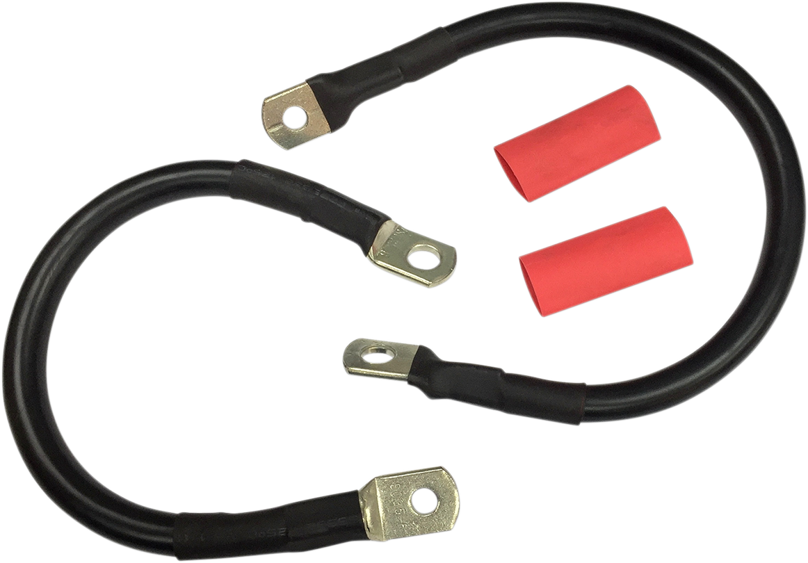 Black Battery Cable Set - '10-'13 XL