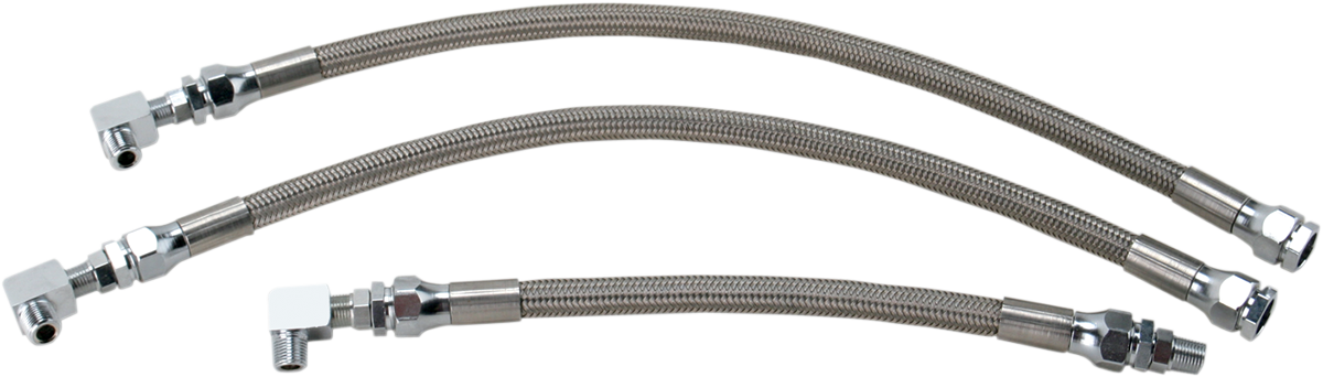 Oil Line Kit - Stainless Steel - Sportster