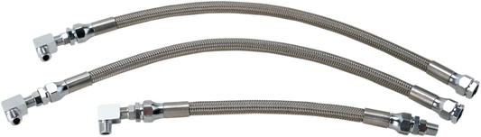 Oil Line Kit - Stainless Steel - FXR