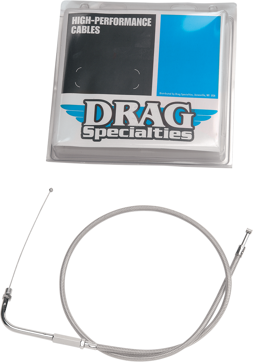 Stainless Braided Idle Cable - 52"