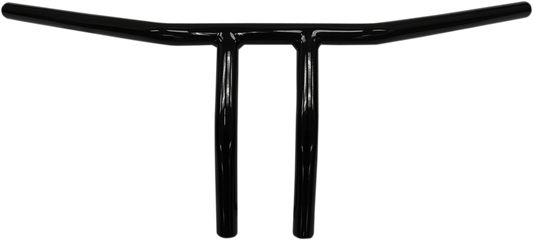 1" T-Bar - Dimpled - Straight - 6" - Chrome