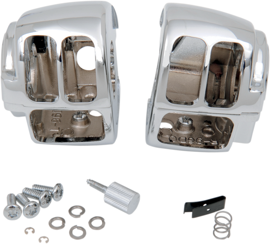Handlebar Switch Housing Kit - Standard - Chrome
