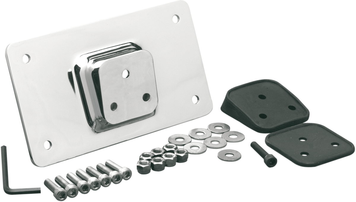 Fender License Plate Mount - Black