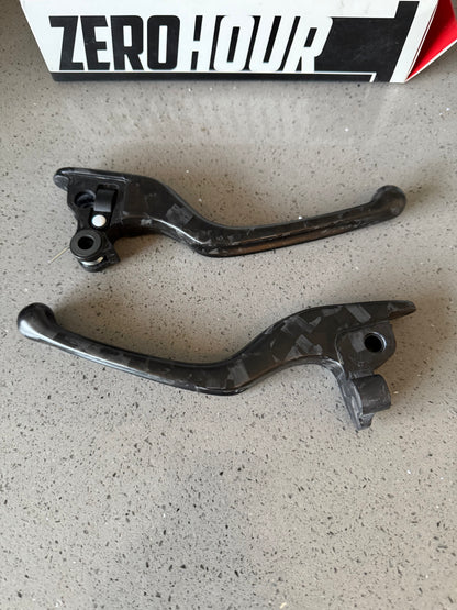 Zero Hour Forged Carbon Fiber Hand Levers