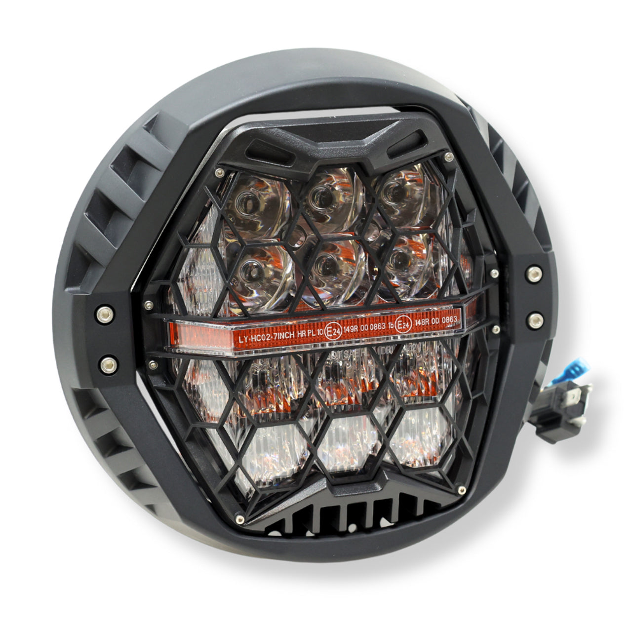 Zero Hour GridCore Single 7" LED Front Headlight