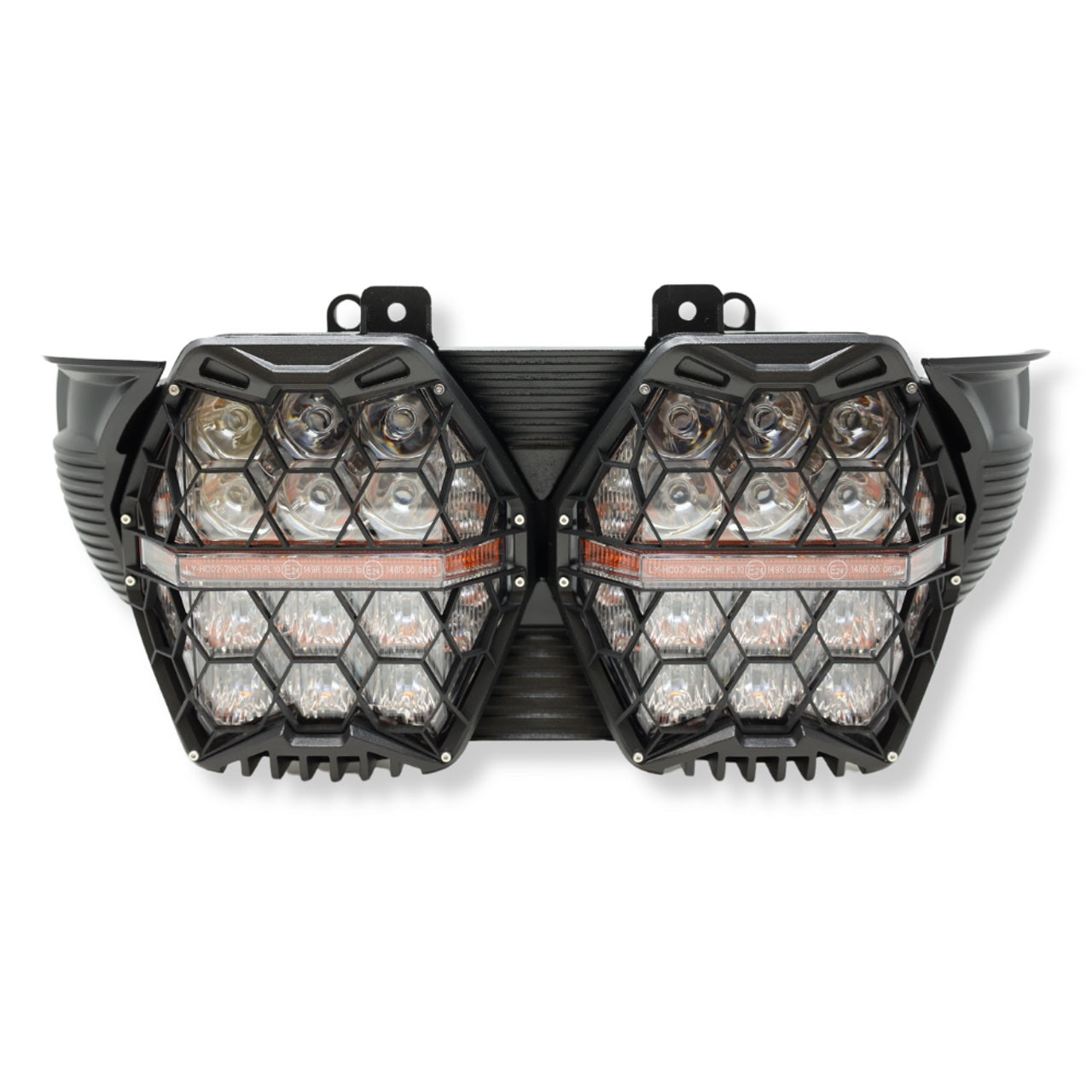 Zero Hour GridCore Pro LED Headlight For 15+ H-D Road Glide Models