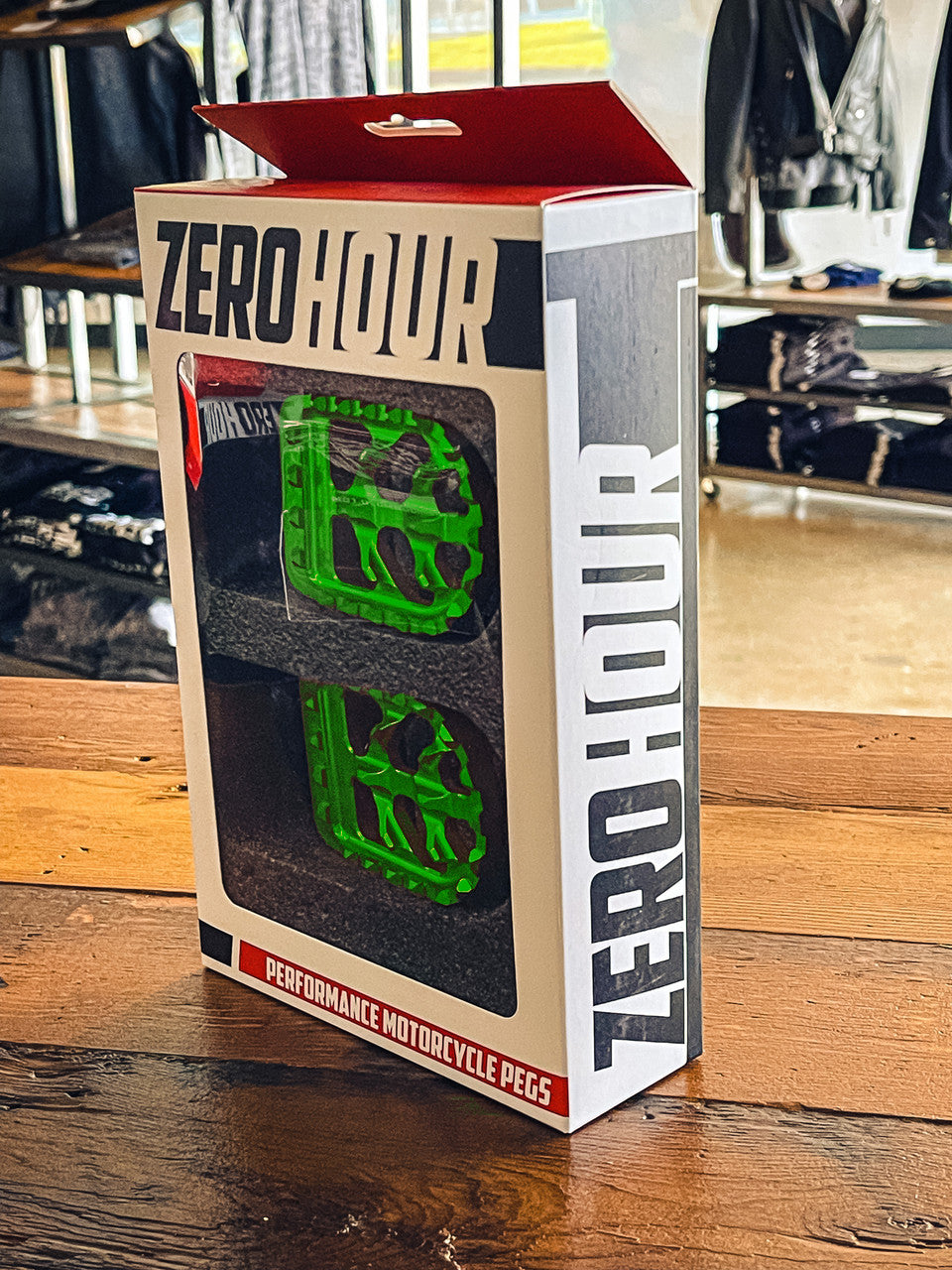 Zero Hour Chevron Pegs (Green)