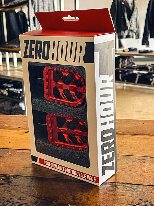 Zero Hour Chevron Pegs (Red)