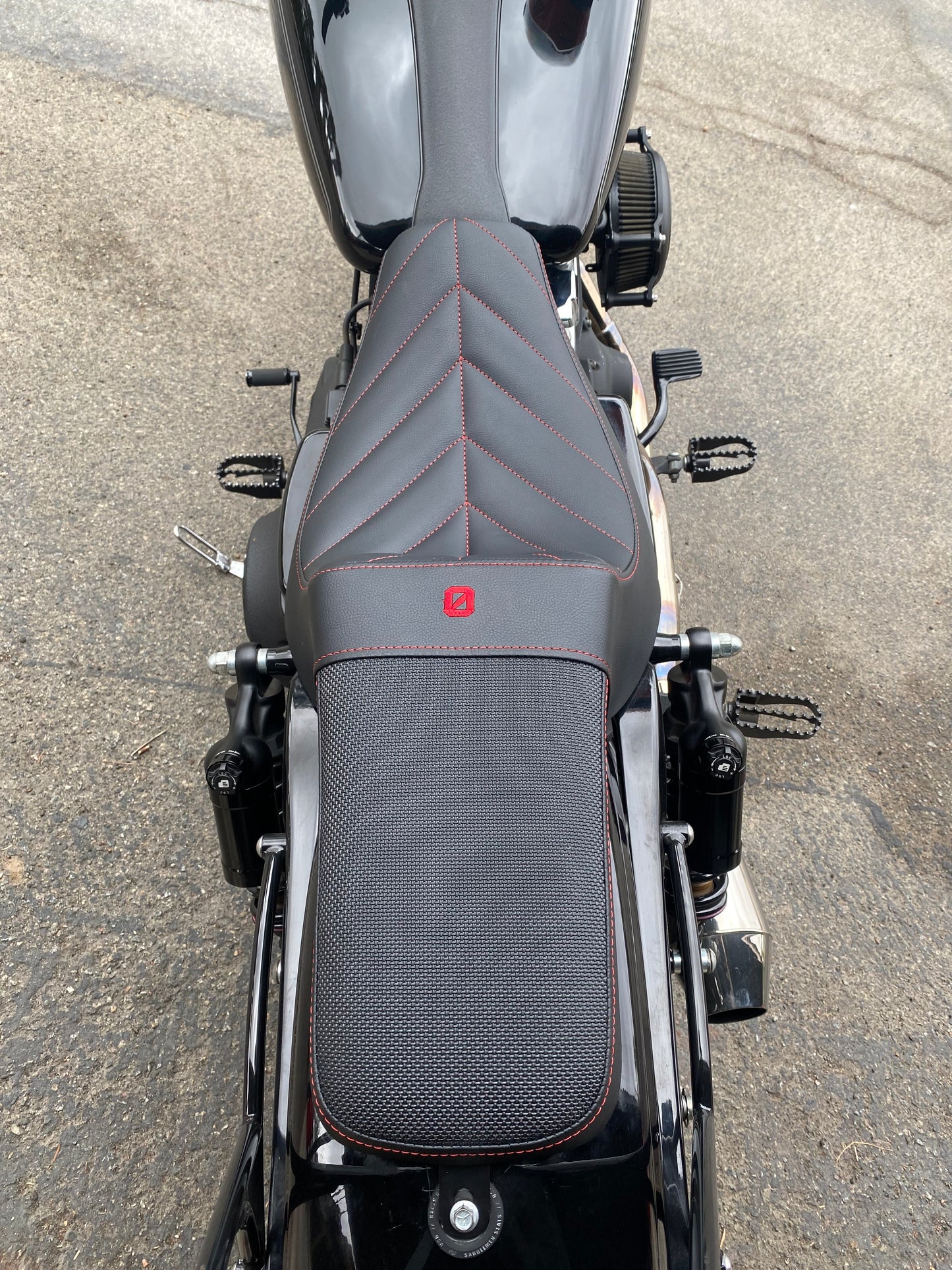 Zero Hour Chevron Step-Up Dyna Seat 2006-2017